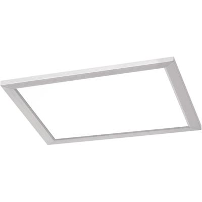 LED Plafondlamp Vierkant 15W Warm Wit 3000K Dimbaar Mat Nikkel