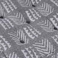 VidaXL Modulair bank grijze print 70 x 70 x 36 cm stof - thumbnail