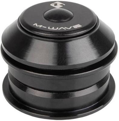 M-Wave balhoofdstel ZS44/44 C zwart/zilver 8-delig M-Wave balhoofdstel ZS44/44 C zwart/zilver 8-delig