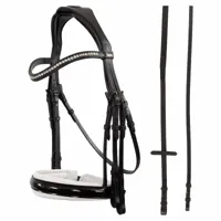 Anky Comfort Fit ATH22001 Stang en Trens Hoofdstel zwart maat:full - thumbnail