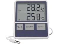 Basetech BTTH-1015 Kabelgebonden thermometer Wit - thumbnail