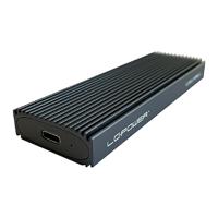 LC-Power LC-M2-C-NVME-3 behuizing voor opslagstations SDD-behuizing Zwart M.2 - thumbnail