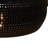 Urban Interiors Hanglamp 'Fez' 4-lamps, kleur Zwart - thumbnail