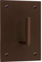 Formani Piet Boon ONE PB140 massieve haak vast op onderplaat - brons - thumbnail