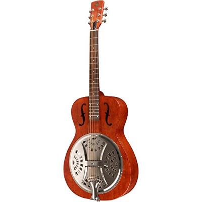 Epiphone Dobro Hound Dog Round Neck Vintage Brown resonatorgitaar