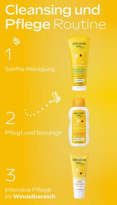 Hydrerende Baby Lotion Weleda Calendula 200 ml