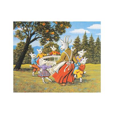 Goki houten blokpuzzel sprookjes