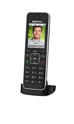 FRITZ! FRITZ!FON C6 Black Edition Draadloze VoIP-telefoon Antwoordapparaat, Babyfoon, Handsfree, PIN-code LC-display Zwart FRITZ! FRITZ!FON C6 Black Edition Draadloze VoIP-telefoon Antwoordapparaat, Babyfoon, Handsfree, PIN-code LC-display Zwart
