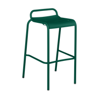 Fermob Luxembourg barkruk lage rug H80 Cedar Green - thumbnail