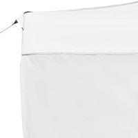 Partytent inklapbaar met wanden 4,5x3 m aluminium wit - thumbnail
