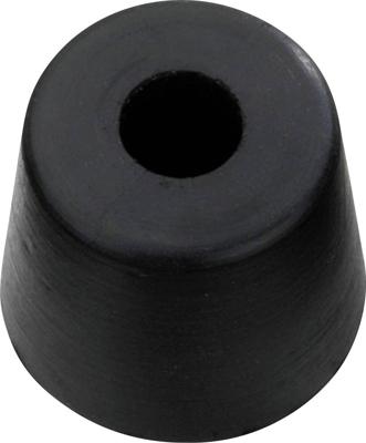 Monacor HF-160 Apparaatvoet Zwart 1 stuk(s)