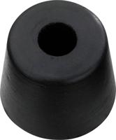 Monacor HF-160 Apparaatvoet Zwart 1 stuk(s) - thumbnail