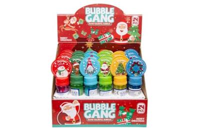 Duckiez Bellenblaasjes kerst, 24 stuks