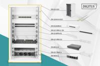 Digitus DN-10-SET-3 rack 12U Vrijstaande rek Grijs - thumbnail