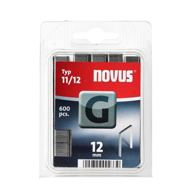 Novus Nieten Vlakdraad G 11/12 mm - 600 Stuks Novus Nieten Vlakdraad G 11/12 mm - 600 Stuks