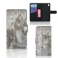 Sony Xperia Z3 | Bookcase | Beton Print - thumbnail