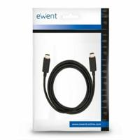 Ewent EC1045 - USB type C-lader - snel opladen - vermogen 60 W - met 10 Gbit/s gegevenssynchronisatie en 4K-videosignaal - universele compatibiliteit - 1 m lange kabel - thumbnail