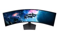 Samsung PC-monitor Odyssey G9 49 inch 240 Hz, 1 ms, 1000R gebogen VA-paneel, DWQHD-resolutie: 5120 x 1440, 2500:1, AMD FreeSync Premium Pro, Auto Source Switch +, verstelbare standaard, DisplayPort, - thumbnail