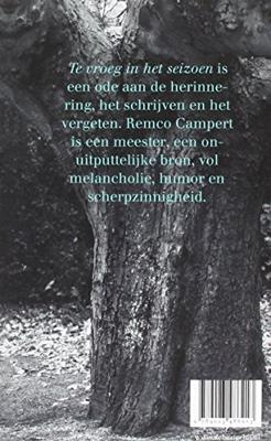 Te vroeg in het seizoen - Remco Campert - Paperback (9789023486213) Te vroeg in het seizoen - Remco Campert - Paperback (9789023486213)
