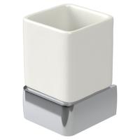 Haceka Aline Glashouder aluminium Gepolijst Aluminium 1194607 - thumbnail