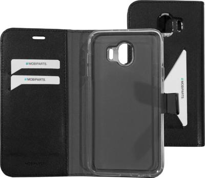 Classic Wallet Case Samsung Galaxy J4 (2018) - Smartphonehoesje - Booktype - PU leer - inclusief pashouder - zwart