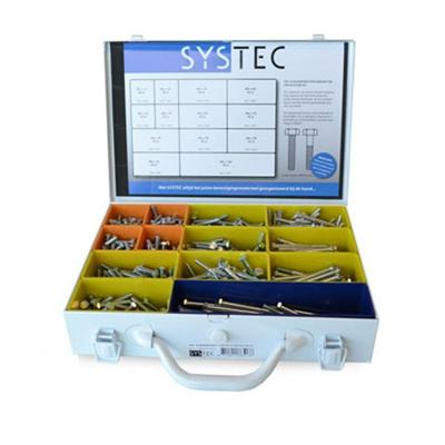 Systec Assortimentskoffer Tap- & Zeskantbout Vz Din933/931 M6 - 8960.60.30201