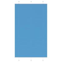 Pliss rolgordijn 120x200cm stofbreedte 119,4cm polyester blauw - thumbnail