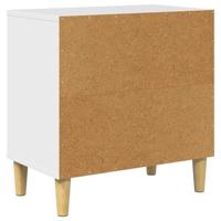 Kattenhuis Glanzend Wit 51 x 30 x 52 cm Bewerkt hout - thumbnail