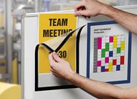 Durable Duraframe Magnetic A4 zwart, in ophangbare etui - thumbnail