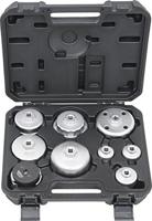 KS Tools NEW-49345 Set oliesleutels voor oliefilters- en filterhuisdeksels, 9-delig - thumbnail