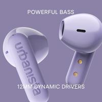 Urbanista Copenhagen 2 draadloze bluetooth-hoofdtelefoons in-ear, 12 mm driver, Bluetooth 5.4, ENC geluidsreductie, aanpasbare EQ, 36 uur speeltijd, IPX4 waterdicht, 2 micros (paars) - thumbnail