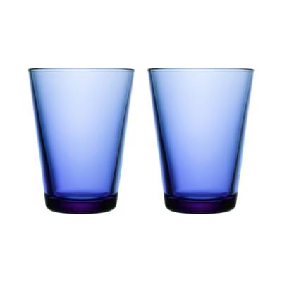 Iittala Kartio Glas 40 cl 2 stuks ultramarijnblauw