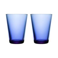 Iittala Kartio Glas 40 cl 2 stuks ultramarijnblauw - thumbnail