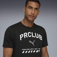 Puma Run Club Graphic Mesh T-Shirt Heren - thumbnail