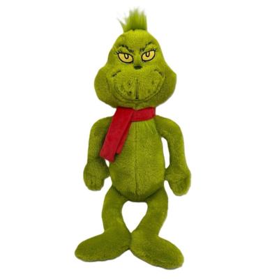 Knuffel De Grinch met Sjaal 50 cm Groen/Rood