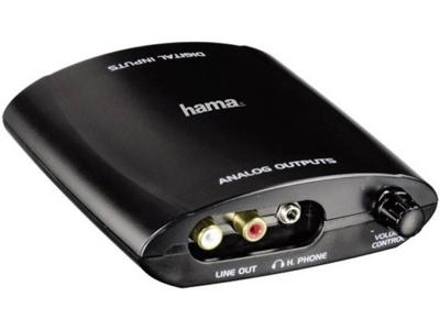 Hama audio converter ac82 digitaal naar analoog