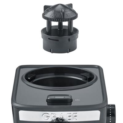 Graef CM252 CM252EU Koffiemolen Zwart RVS maalwerk Graef CM252 CM252EU Koffiemolen Zwart RVS maalwerk