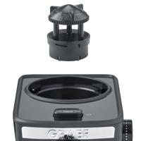 Graef CM252 CM252EU Koffiemolen Zwart RVS maalwerk - thumbnail