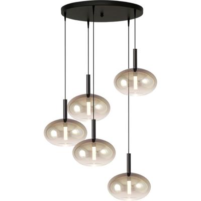 Masterlight 5L vide hanglampLido Onion met Ø 24cm gold-fading glas - 2862-05-02-50-5-3