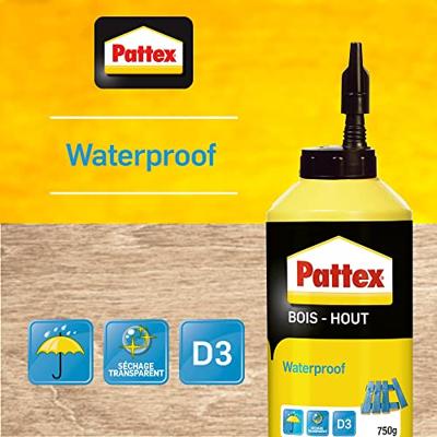 Houtlijm pattex d3 waterproof 250ml Houtlijm pattex d3 waterproof 250ml