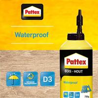 Houtlijm pattex d3 waterproof 250ml - thumbnail