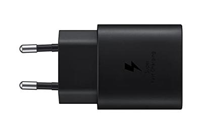 Samsung oplader met kabel 1m usb c 25w zwart