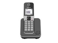 Panasonic kx-tgd310nlg single dect telefoon zwart/grijs - thumbnail