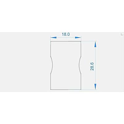 Deko Light 979221 Endkappe H-AU-03-12 Set 2 Stk, Grau Profieleindkap Kunststof (l x b) 28.6 mm x 18 mm 1 stuk(s)