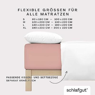 Schlafgut Schlafgut Pure Jersey Boxspring Hoeslaken S - 90x190 - 100x220 154 Purple Mid