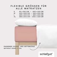 Schlafgut Schlafgut Pure Jersey Boxspring Hoeslaken L - 140x200 - 160x220 154 Purple Mid - thumbnail
