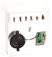 NOCH 12955 N Optredens van straatmuzikanten figuren Kant-en-klare module, Scène met geluid - thumbnail