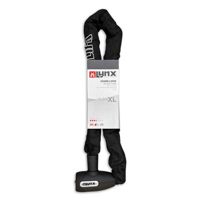 Lynx cityline 95 compact kettingslot zwart Lynx cityline 95 compact kettingslot zwart