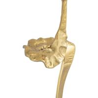 PTMD Yobie Gold casted alu swan statue black base S - thumbnail