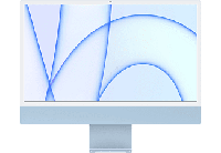 Refurbished iMac 24 inch M1 8 GB 512 GB SSD Zilver Als nieuw - thumbnail